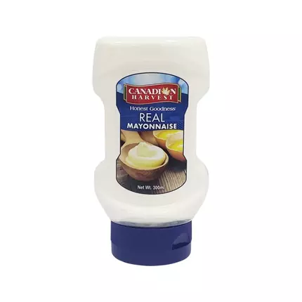 Canadian Harvest Real Mayonnaise Squeeze, Smooth Texture, Authentic Rich Flavor, 11oz (Pack of 12Pcs)