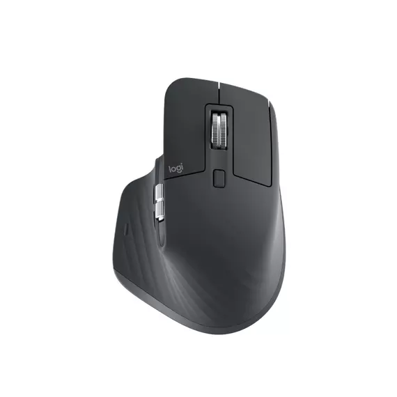 Logitech MX Master 3S Bluetooth Mouse - Graphite Color, Ergonomic Design, Advanced Features for Precise Control and Productivity.