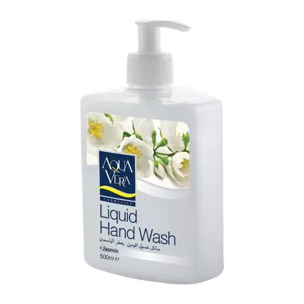 Aqua Vera Handwash Jasmine, Hygiene For Daily Routine, Feel The Relief, Clean & Soft 500ml