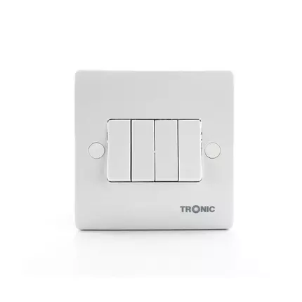 Tronic 4 Gang 2 Way Switch 3X3 TR 5307