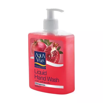 Aqua Vera Handwash Pomegranate, Hygiene For Daily Routine, Feel The Relief, Clean & Soft 500ml