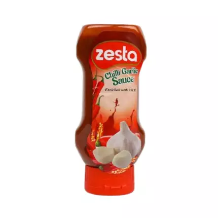 Zesta Chilli Garlic Sauce 375g (Pack of 24Pcs)