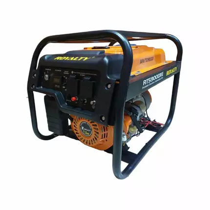 Royalty Portable Gasoline Generator 3.5KV Kick & Key Start Heavy Duty RT5900DXE