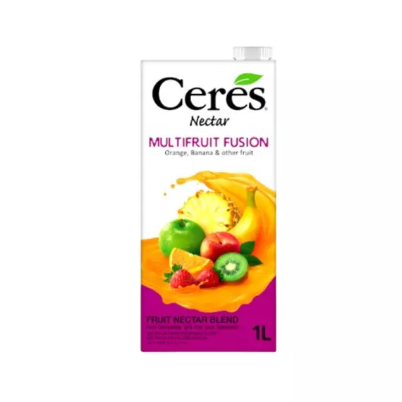 Ceres Nectar Multifruit Fusion Juice 1L (Pack of 12Pcs)