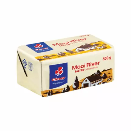 Clover Mooi River Salted Butter 500g BT001 (Pack of 20)