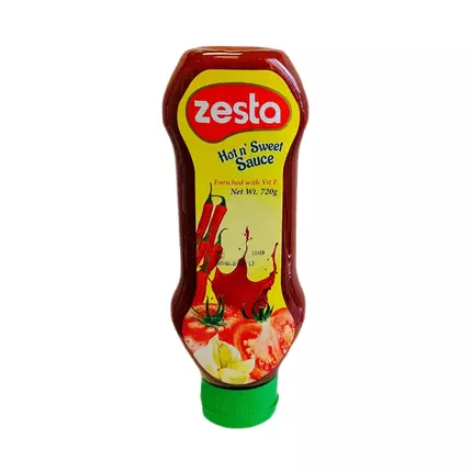 Zesta Hot Sweet Sauce 720g (Pack of 12Pcs)