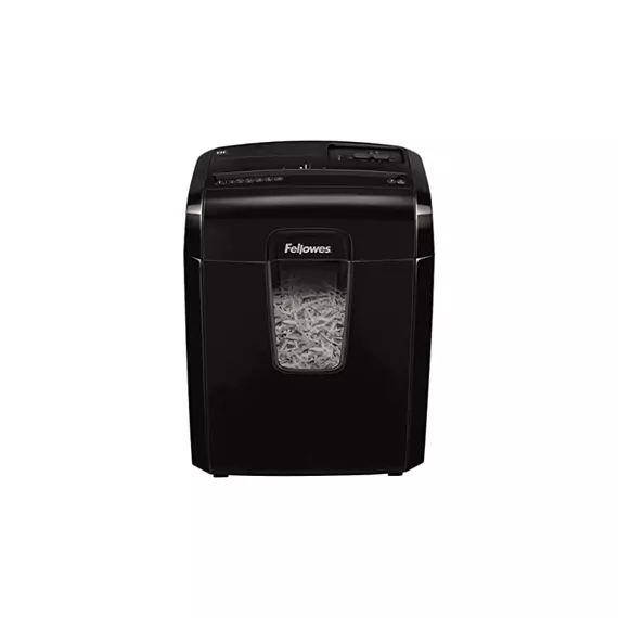 Fellowes ​Powershreds 6C Cross Cut Shredder 6 Sheets of Paper 70g Per Pass Into 4 X 35mm