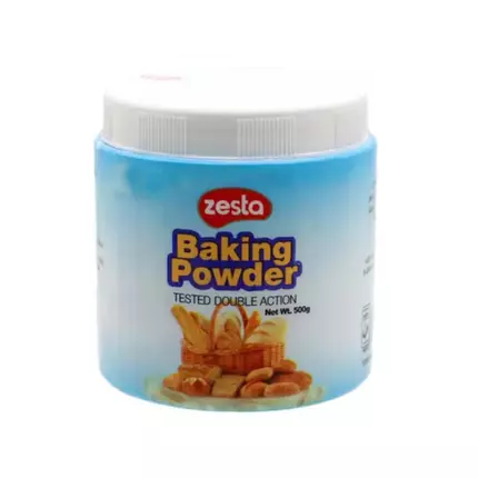 Zesta Tested Double Action Baking Powder 500g (Pack of 12Pcs)
