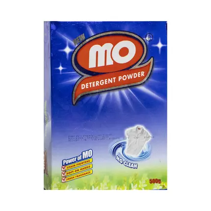 Mo Detergent Powder 500gm Carton (Pack of 24Pcs)