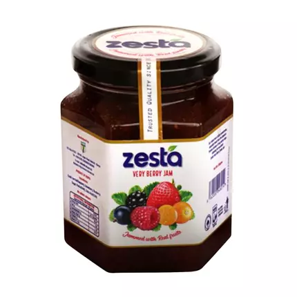 Zesta Verry Berry Jam 330g (Pack of 12Pcs)