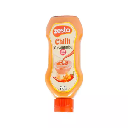 Zesta Chilli Mayonnaise 370g (Pack of 12Pcs)