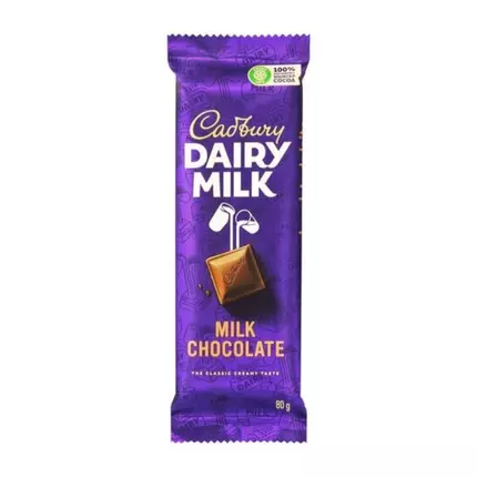 Cadbury Dairy Milk Original 80g (Pack of 12Pcs)