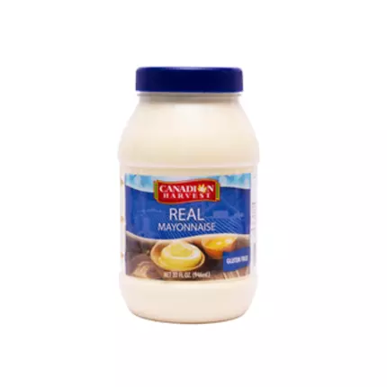 Canadian Harvest Real Mayonnaise Jar 32oz (Pack of 12Pcs)