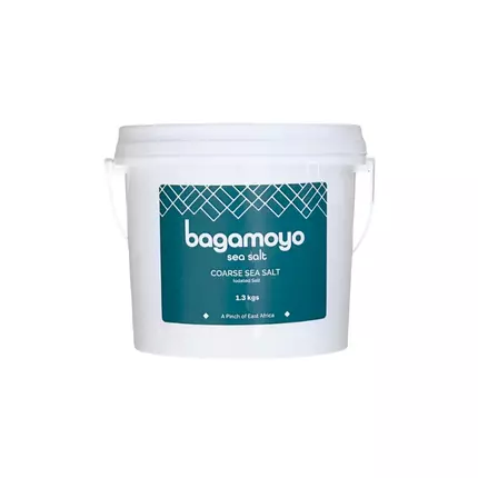 Bagamoyo Coarse Sea Salt 1.3Kg Pouch, Iodized