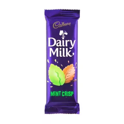 Cadbury Dairy Milk Mint Crisp 80g (Pack of 12Pcs)