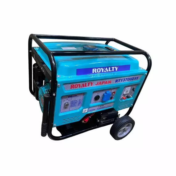 Royalty Japan Diesel Generator Single Phase Open Types Heavy Duty, High Quality 6.5KVA RT13700DXE