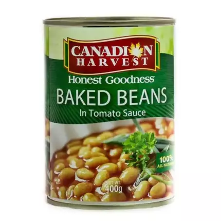Canadian Harvest Baked Beans in Tomato Sauce (EOC) 400g Pack of 12