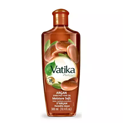 Dabur Vatika Hair Oil Aargan 200ml (Pack of 6)