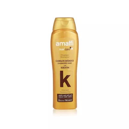 Amalfi Hair Care Shampoo Keratin Damaged Argan 750ml 5019
