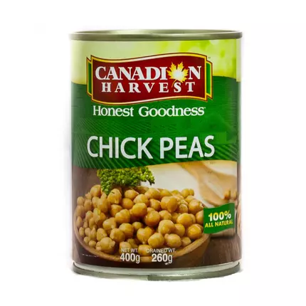 Canadian Harvest Chickpeas (EOC) 400g Pack of 12