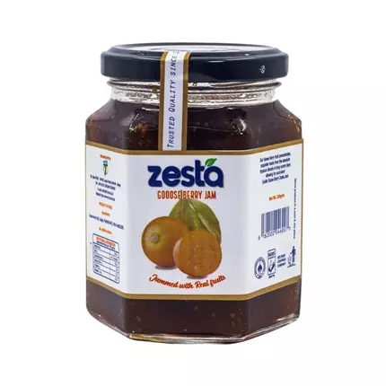 Zesta Gooseberry Jam 330g (Pack of 12Pcs)