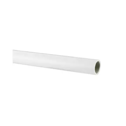 Tronic PVC Conduit Pipe 38mm White CP PIPE-38-WH