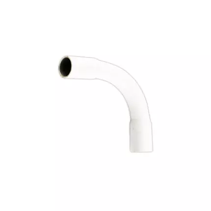 Tronic Conduit PVC Bends Elbow 20mm White CP BEND-20-WH