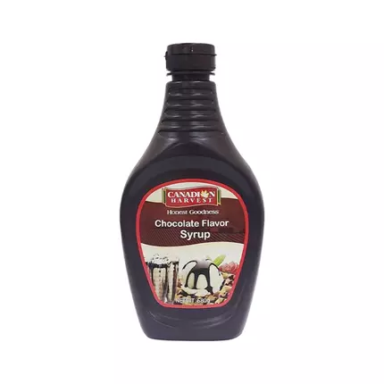 Canadian Harvest Chocolate Syrup, Smooth & Pourable Texture, Versatile Usage, 680g (Pack of 12Pcs)