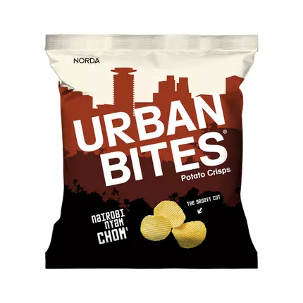 Urban Bites Nyam Chom Potato Crisps 30g (Pack of 48Pcs)