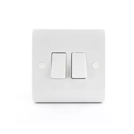 Tronic Switch 2 Gang 2 Way Standard TR5122