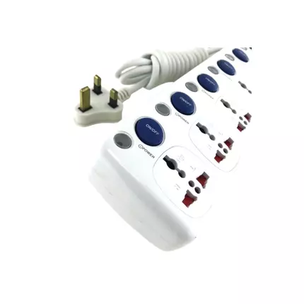 Tronic Extension Universal Socket 5 Way EC 5003-04