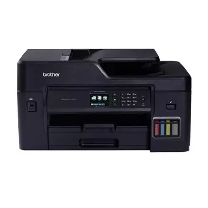 Brother Inkjet Printer, 3-in-1 A3 Model, 20.5 kg, 1200x4800 dpi Resolution, with Wi-Fi, USB, and LAN Connectivity, MCF-T4500DW.