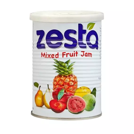 Zesta Fruit Jam Mixed 500g (Pack of 12Pcs)