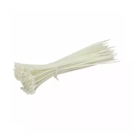 Tronic Cable Ties 300 X 3.6 White NT 0300-36