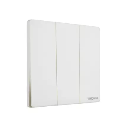 Tronic Switch 3 Gang 2 Way Glossy White TS 5132-WH