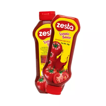 Zesta Tomato Sauce 1Kg (Pack of 12Pcs)