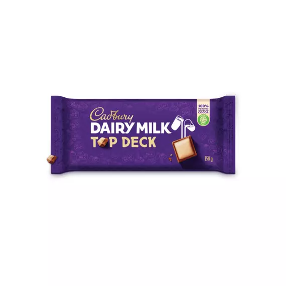 Cadbury Dairy Milk Top Deck 150g (Pack of  20Pcs)