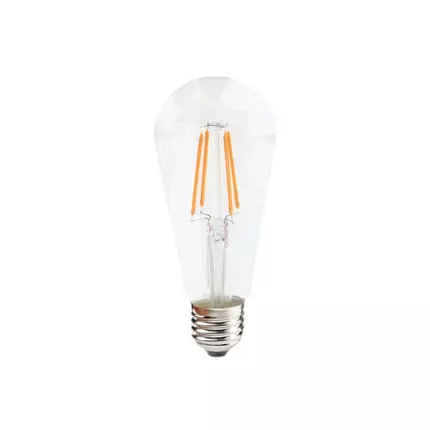 Tronic LED Bulb Filament 8 Watt Warm White Screw E27 LE ST64-08-WW