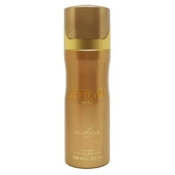 Fivestar Body Spray 200ml Smart Gold for Him