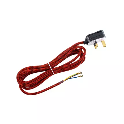 Tronic Cotton Wire 3 Pin 3 Meters TR CW03