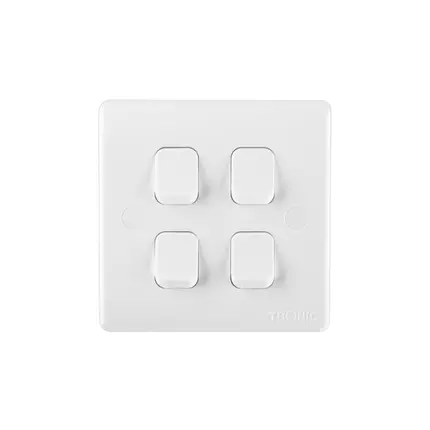 Tronic Switch 4 Gang 2 Way 3 X 3 TR5308