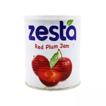 Zesta Red Plum Fruit Jam 1Kg (Pack of 12Pcs)