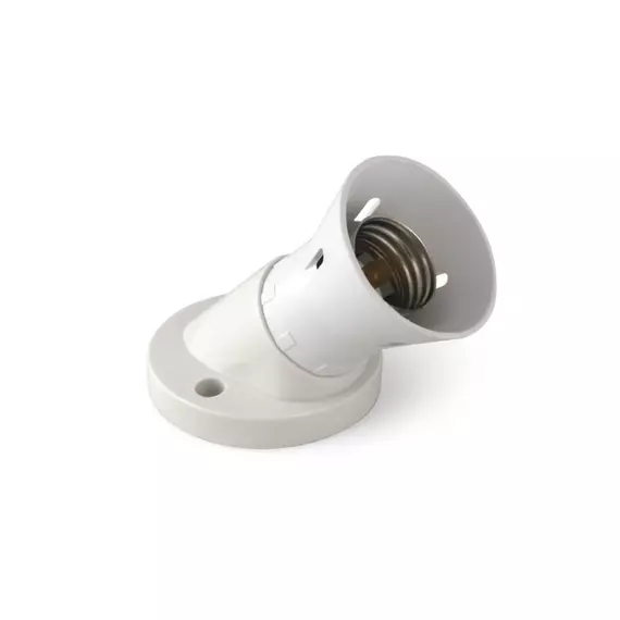 Tronic Angled Batten Holder E27 Screw TR626