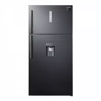Samsung Refrigerator 619L Double Door, Top Freezer, Twin Cooling Plus, Digital Inverter Technology, TMF, DIT, Air Hygienically, LED Lighting, Black RT85K7111BS/RT62K7111BS