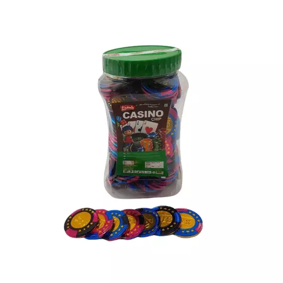 Casino Chip Chocolate (Pack of 3000Pcs)