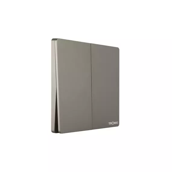 Tronic Switch Two Gang Two Way Grey TS 5122-GY