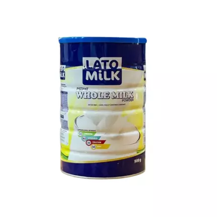 Lato Milk Powder 900g Tin (Pack of 12Pcs)