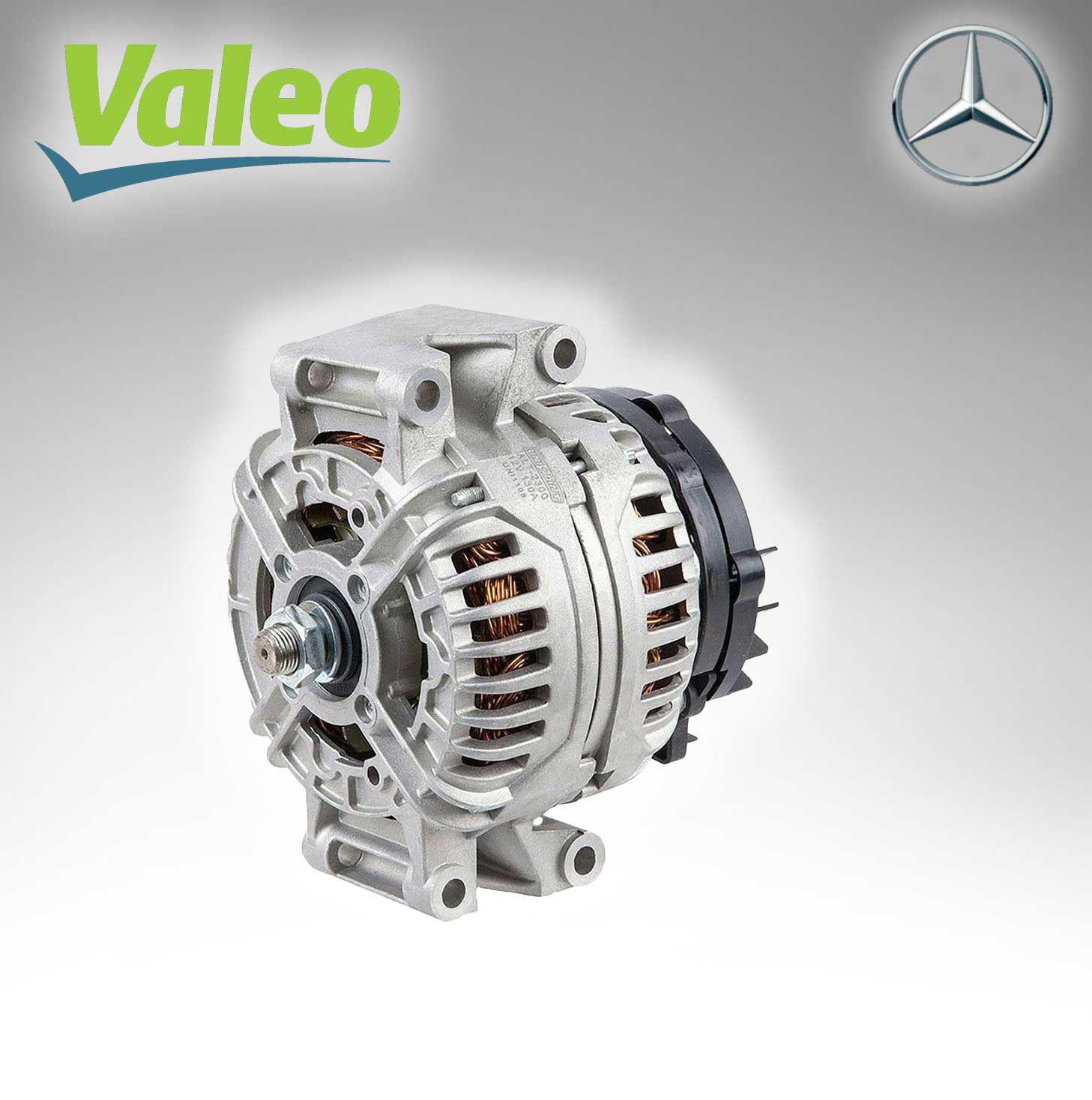 VALEO (VAL # 443278) 14 V 160 AMP Alternator For Mercedes Benz 0009062103