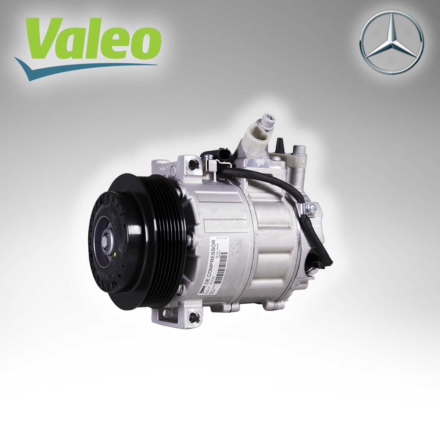 VALEO (VAL # 813137) A/C Compressor 7Pk 12V R134a For Mercedes Benz 0022304911