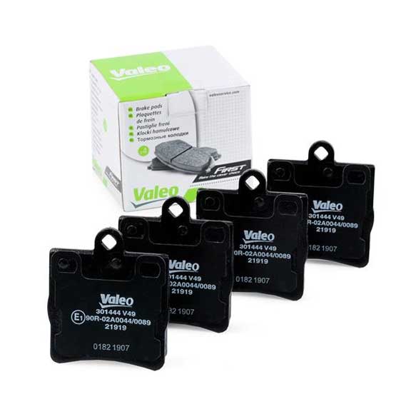 Valeo REAR BRAKE PAD SET (Valeo #301444) For Mercedes Benz W202 W203 W210 R171 0034202720